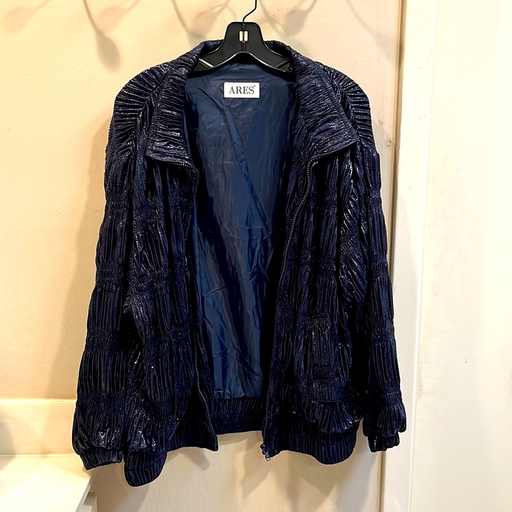 Ladies navy jacket